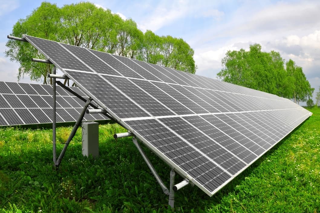 Solar energy panels and utilities infrastructure